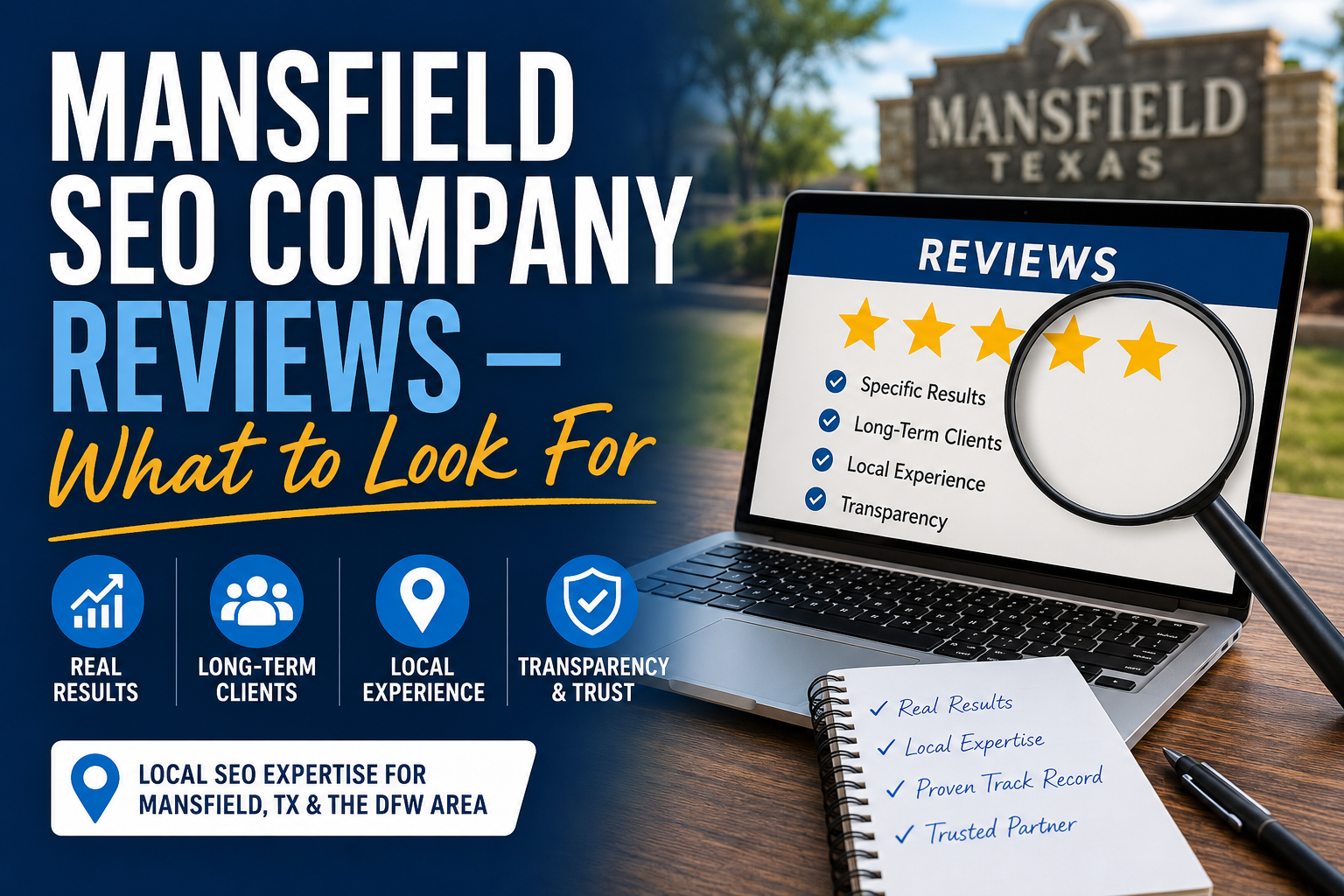 Mansfield SEO Company Reviews — What to Look For
